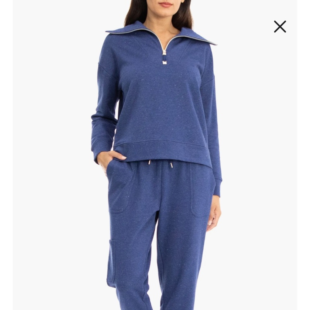 Frency Terry Half Zip Sweatshirt
Nanette Lepore Play